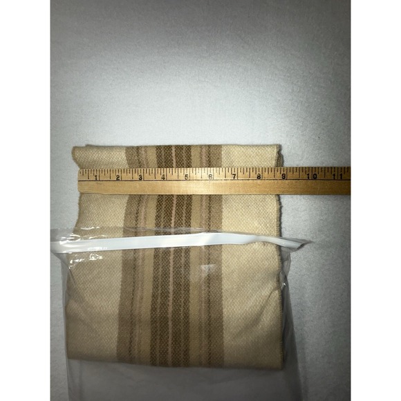 Lauren Ralph Lauren Unisex Lamb Wool Scarf, 8 3/4 x 60" w/5 1/2-in fringes - Picture 7 of 7